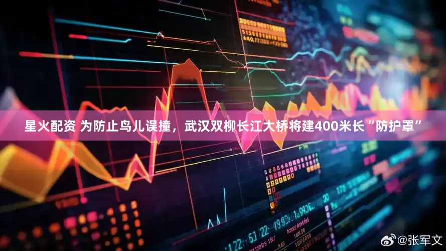 星火配资 为防止鸟儿误撞，武汉双柳长江大桥将建400米长“防护罩”