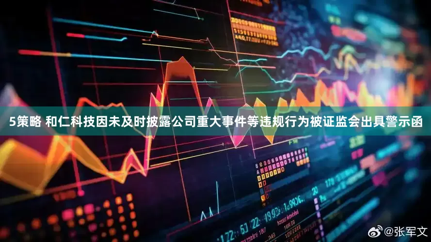 5策略 和仁科技因未及时披露公司重大事件等违规行为被证监会出具警示函